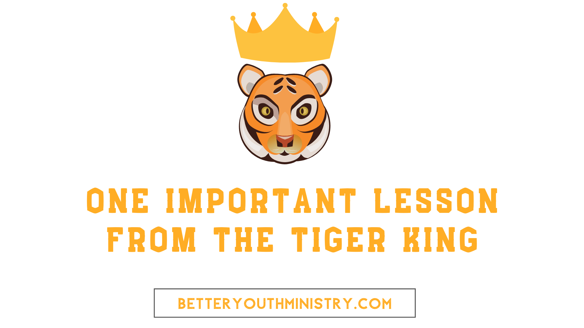 One Important Lesson from the Tiger King