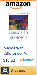 Mandate to Difference by Walter Brueggemann