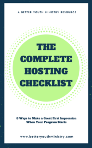 The Complete Hosting Checklist: 8 Ways to Make a Great First Impression When Your Program Starts